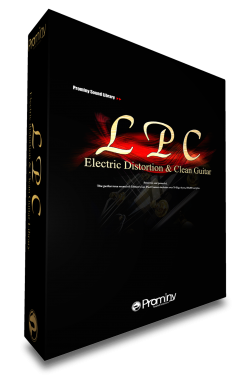 LPC エレクトリック・ディストーション＆クリーン・ギターのパッケージ